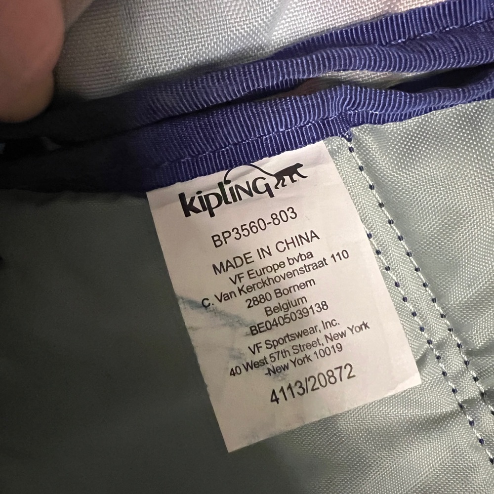 Kipling Expandable Backpack Multicolored Travel S… - image 7